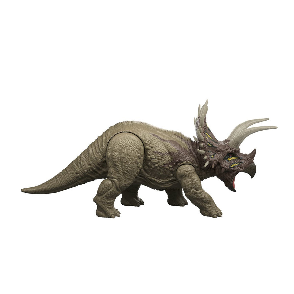 Jurassic World Wild Roar Triceratops Action Figure