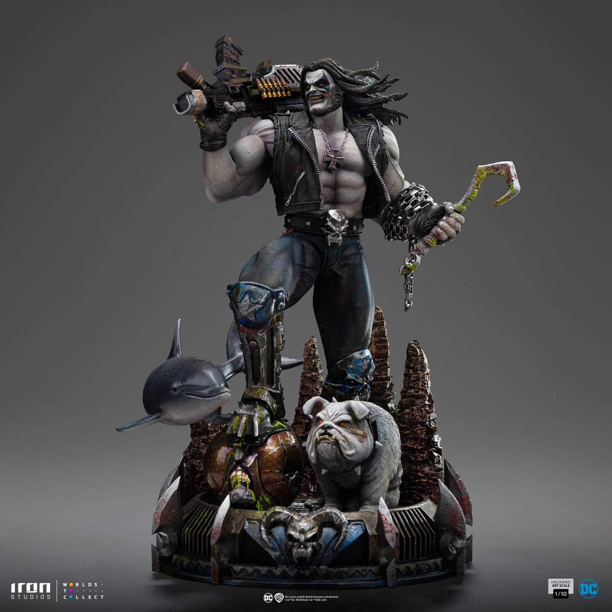 DC Comics Lobo Unleashed 1:10 Art Scale Limited Edition Statue