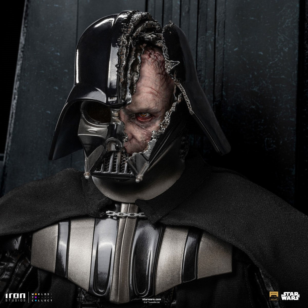 Star Wars: Obi-Wan Kenobi Darth Vader on Throne 1:10 Art Scale Limited Edition Statue