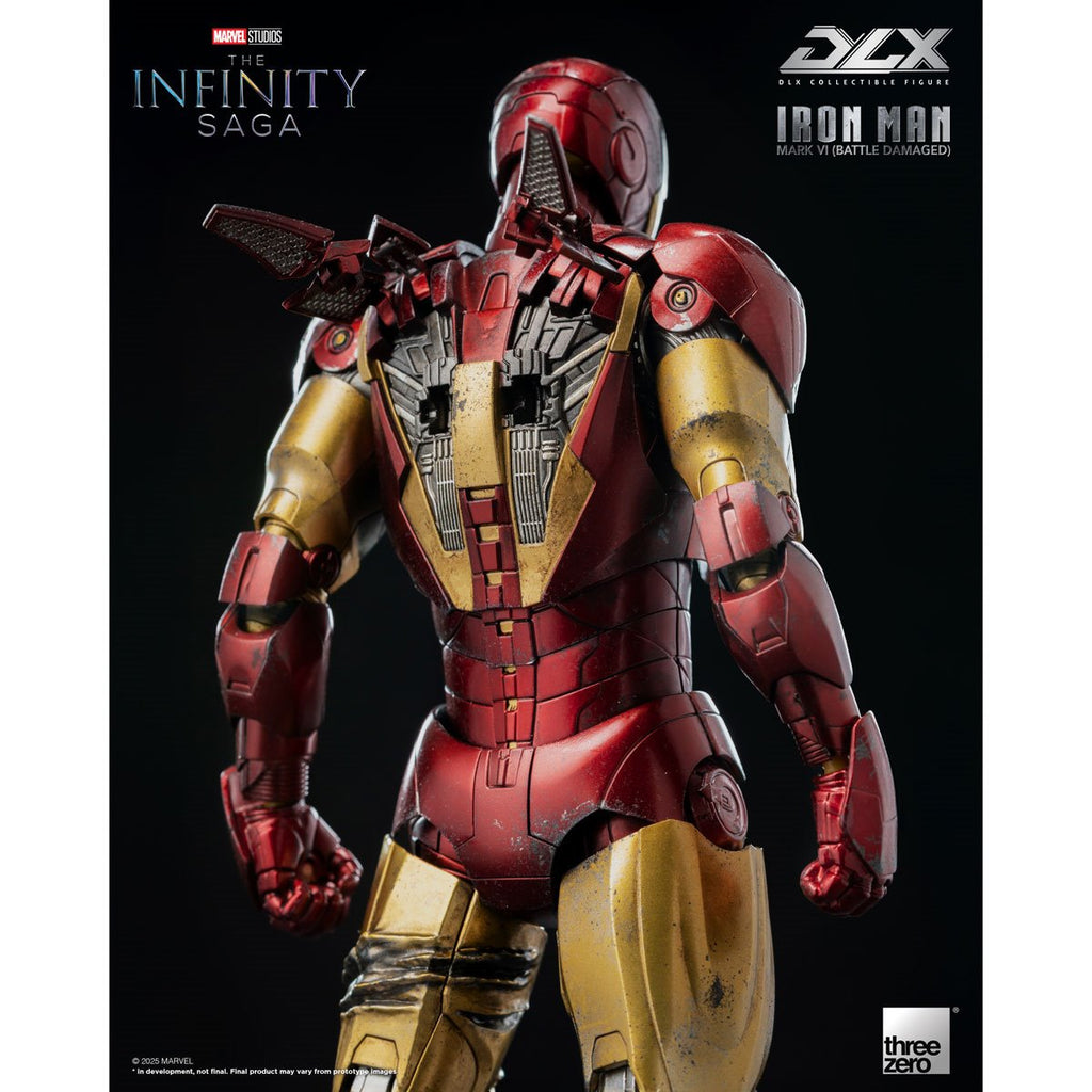 Marvel Studios: The Infinity Saga Iron Man Mark 6 Battle Damaged DLX Action Figure