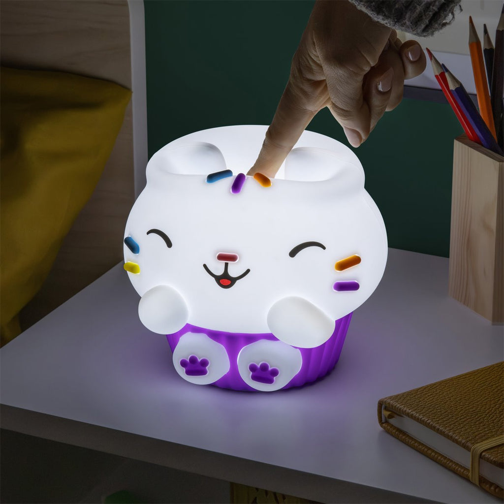 Gabby's Dollhouse Cakey Cat SquishyGlo Silicone Light