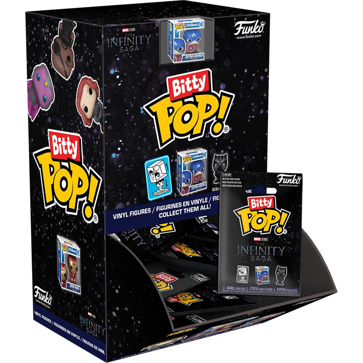 Marvel Funko Bitty Pop! Mini-Figure Singles - Random 6-Pack