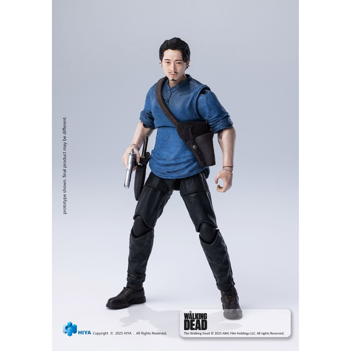 The Walking Dead Glenn Exquisite Mini Series 1:18 Scale Action Figure
