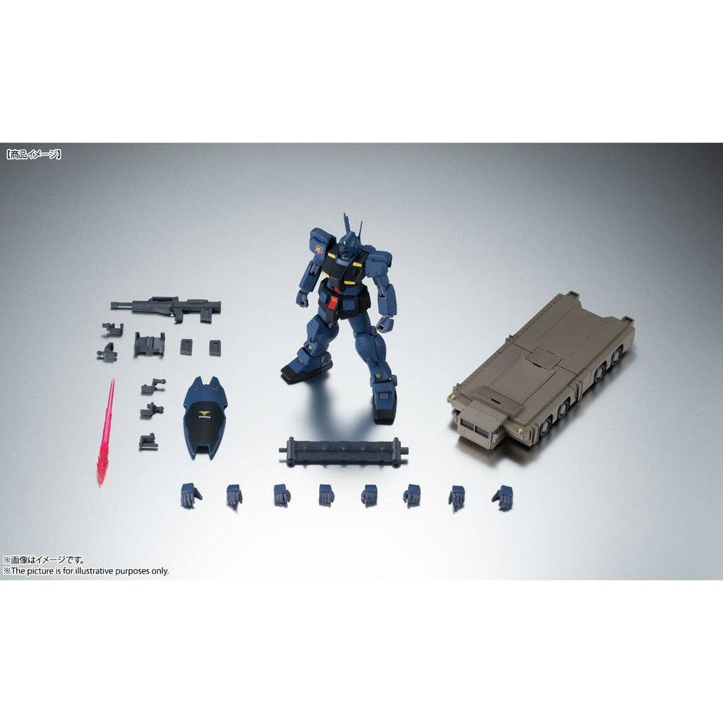 Mobile Suit Gundam 0083 Stardust Memory Side MS RGM-79Q GM Quel ver. A.N.I.M.E. Metal Spirits Action Figure