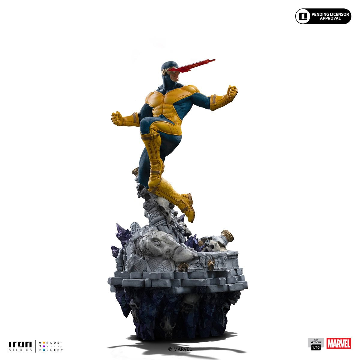 X-Men Cyclops Infinity Gauntlet Diorama Battles Diorama Series Art 1:10 Scale Statue