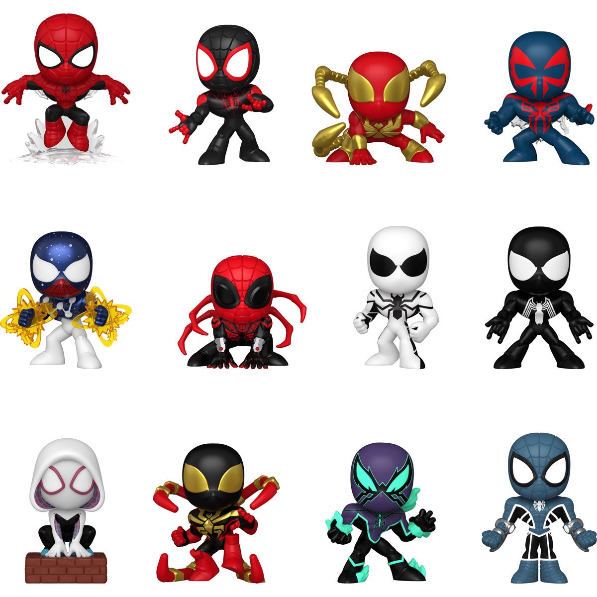 Spider-Man Comics Mystery Minis Mini-Figure Display Case of 12