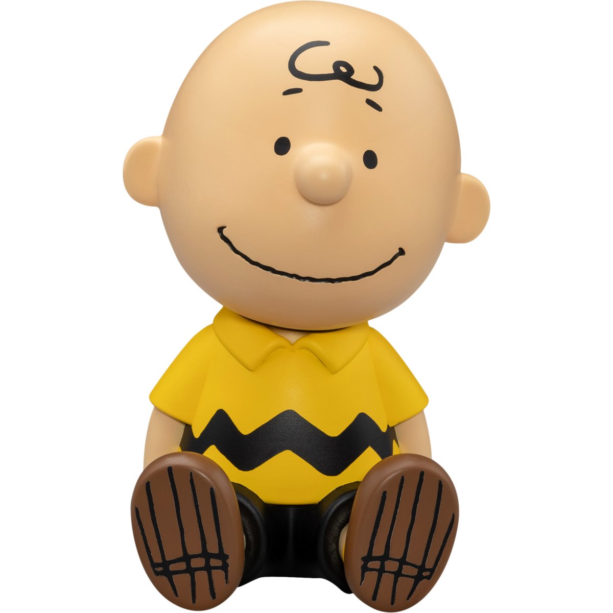 Peanuts Charlie Brown VPBP-030 Peanuts Series Palm Size Vinyl Functional Piggy Bank
