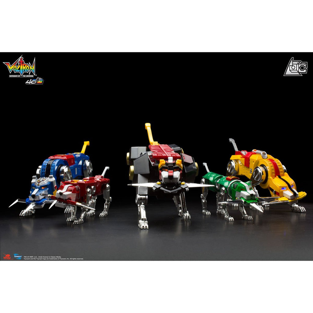Voltron 40th Anniversary Gift Set with Light-Up Sound Base