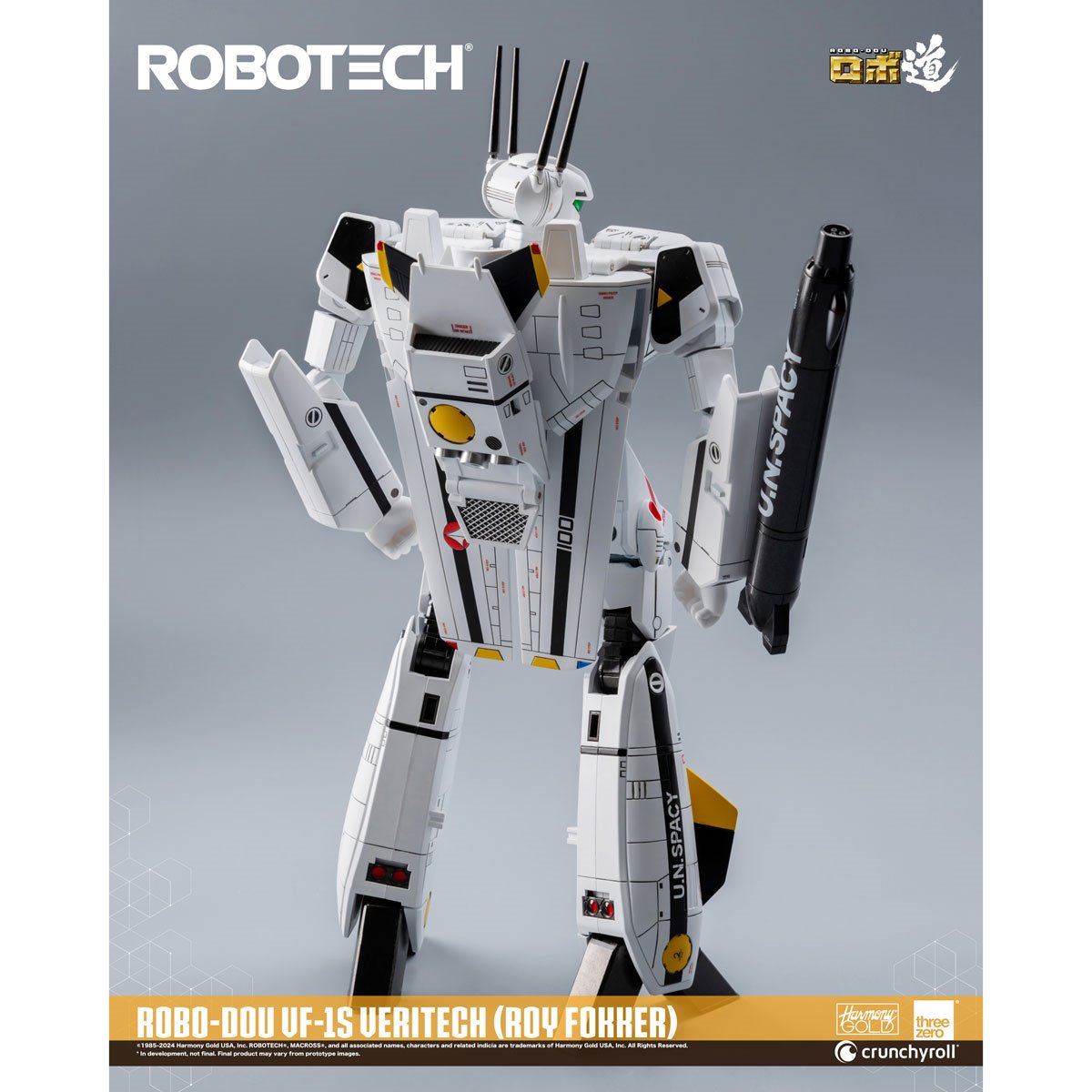 Robotech VF-1S Veritech Roy Fokker ROBO-DOU Action Figure