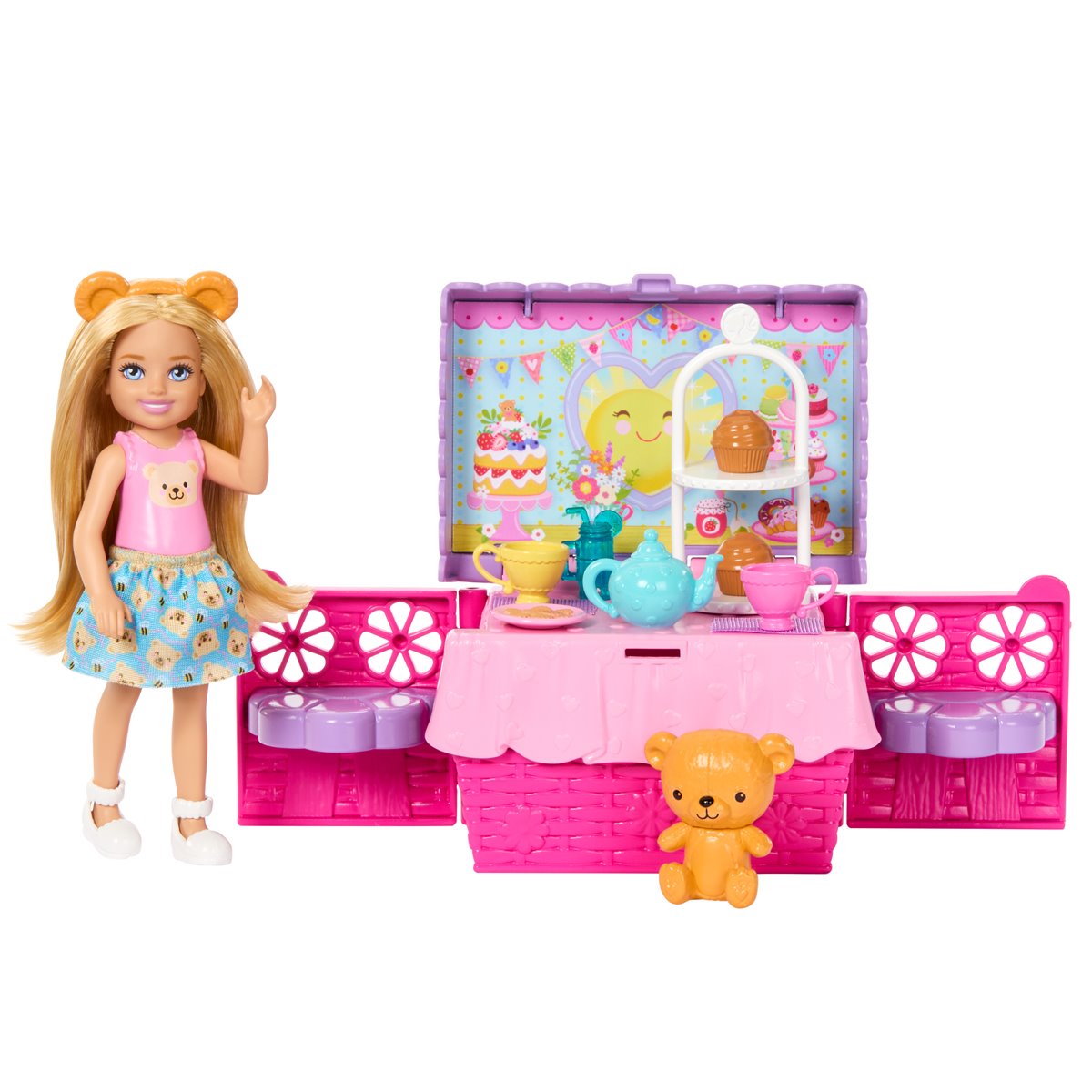 Barbie Chelsea Tea Party Picnic Doll with Blonde Hair