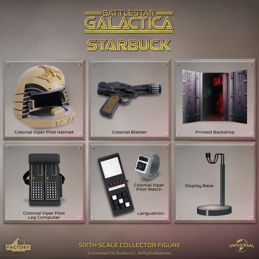 Battlestar Galactica Lieutenant Starbuck 1:6 Scale Action Figure