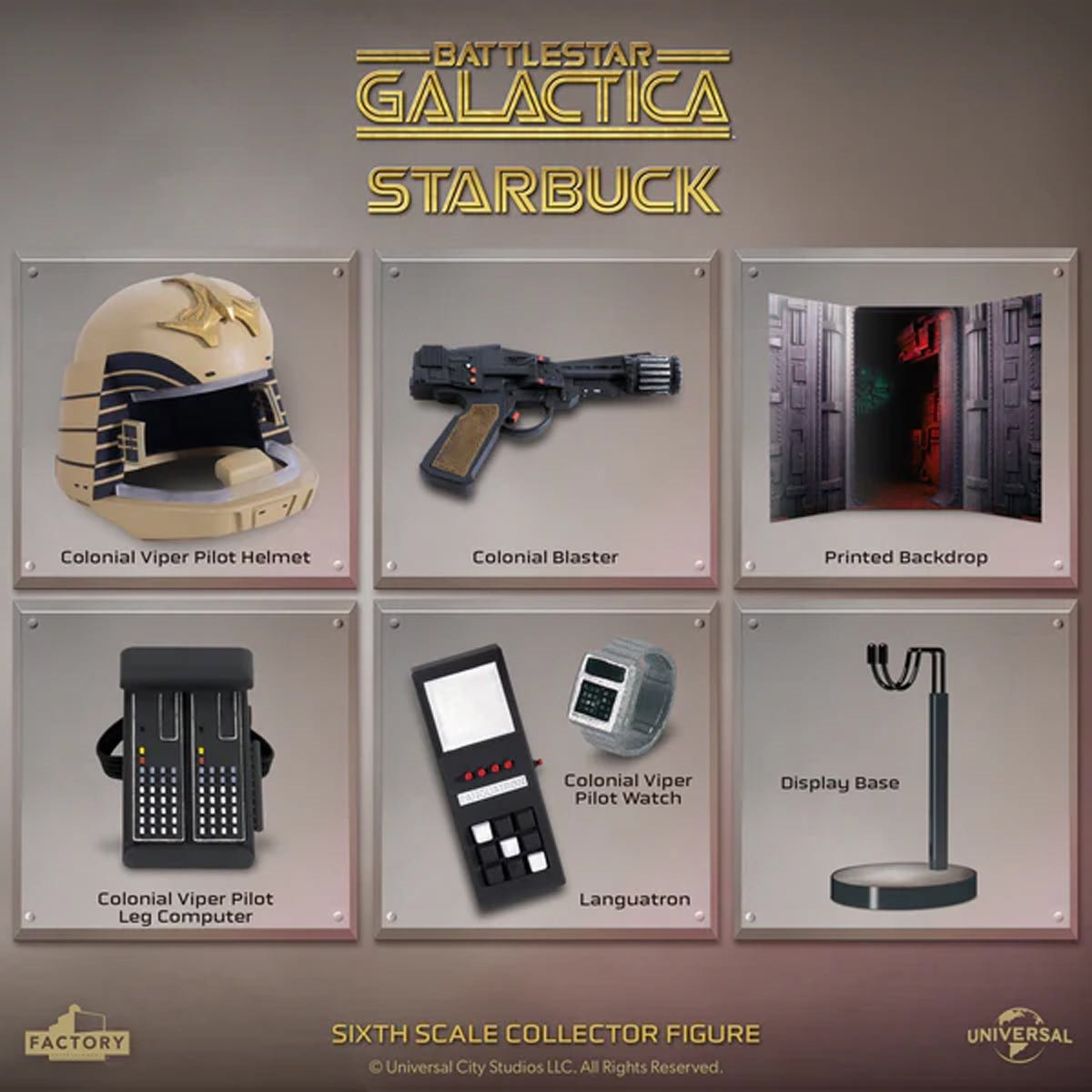 Battlestar Galactica Lieutenant Starbuck 1:6 Scale Action Figure