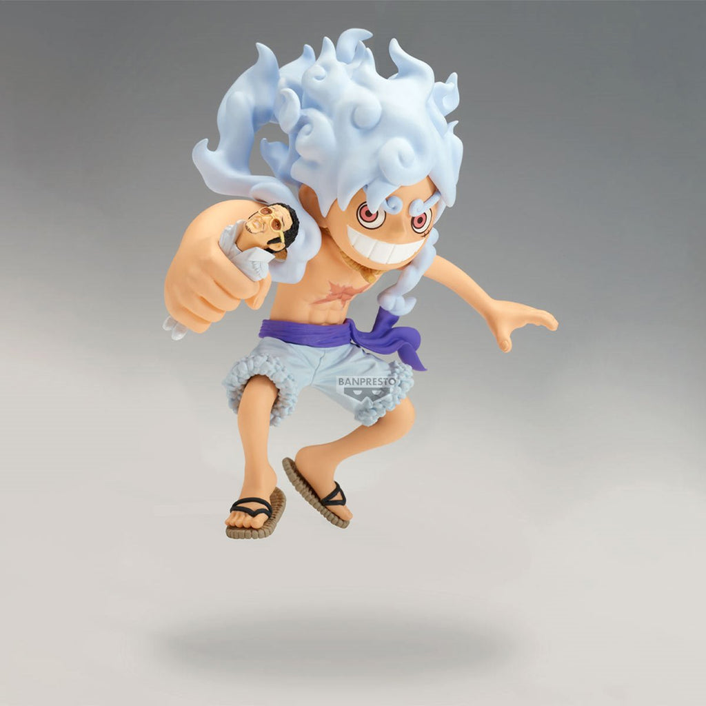 One Piece Monkey D. Luffy vs Borsalino Banpresto Mega World Collectable Figure
