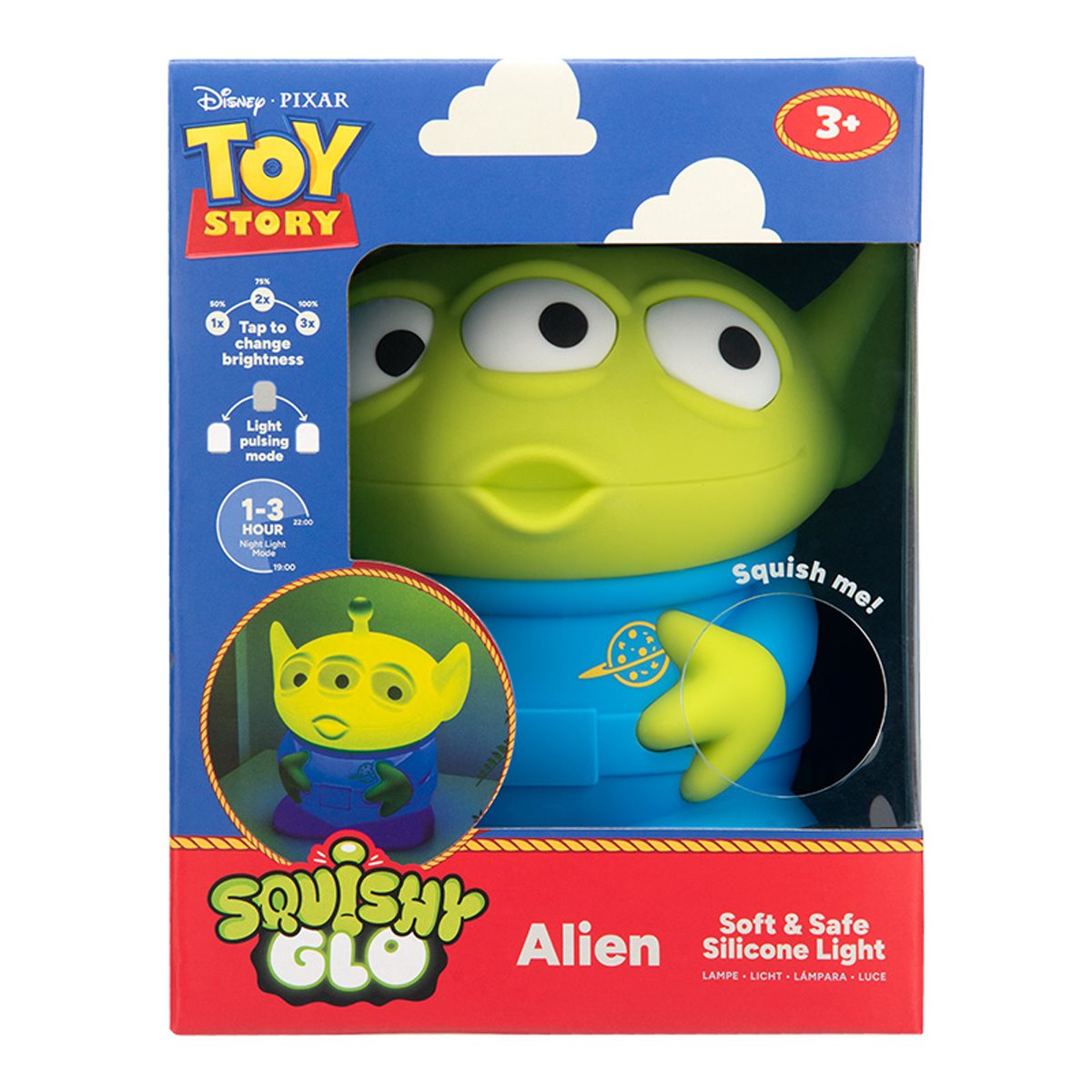 Toy Story Alien SquishyGlo Rechargeable Light