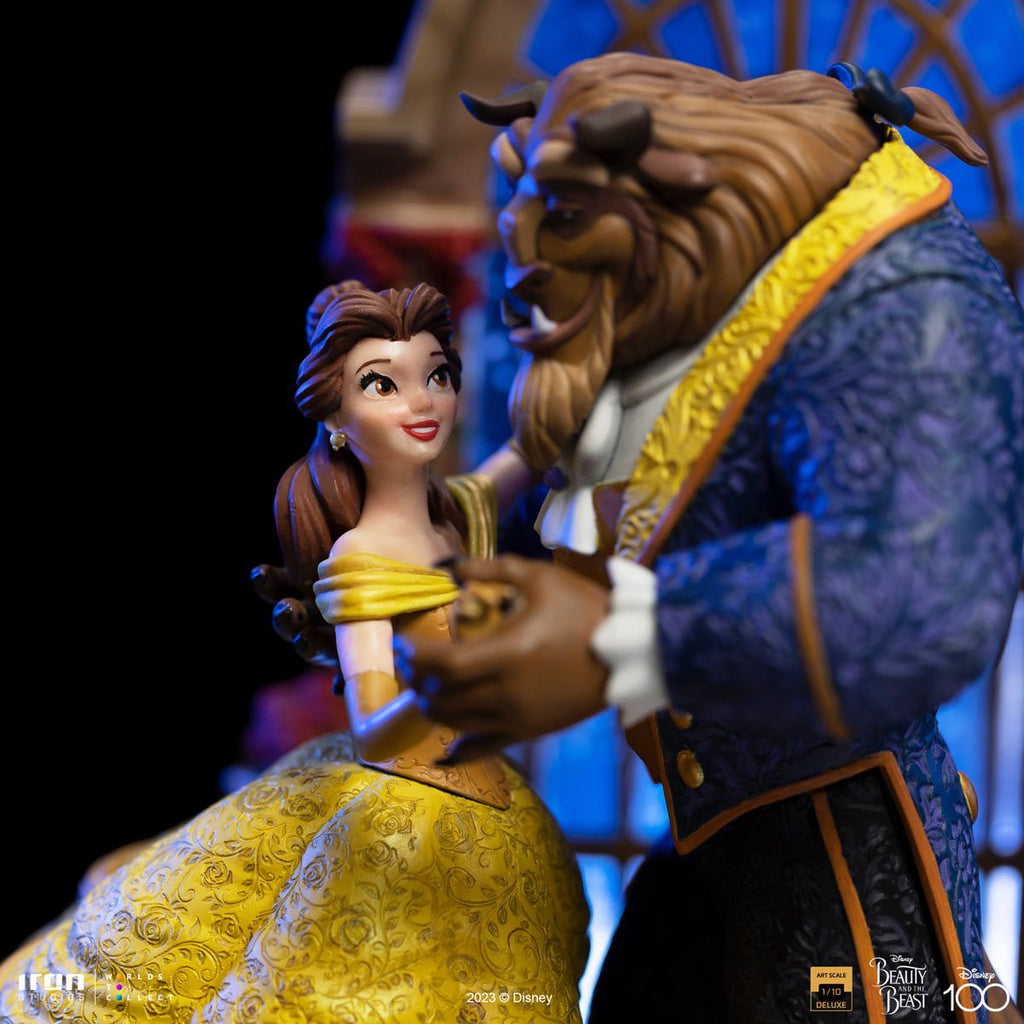 Disney 100 Beauty and the Beast Deluxe Art Scale Limited Edition 1:10 Statue