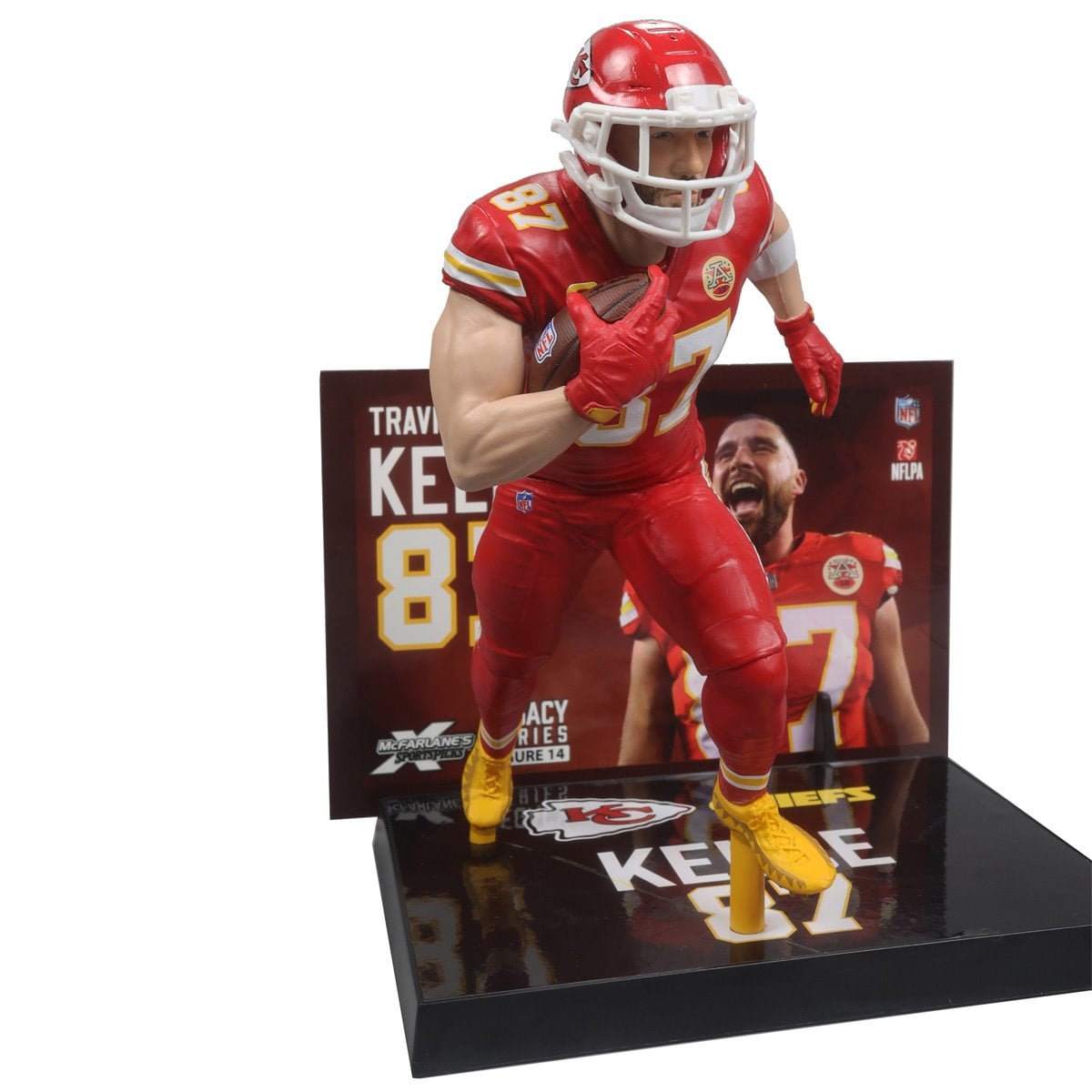 NFL SportsPicks Kansas City Chiefs Travis Kelce 7-Inch Scale Posed Figure