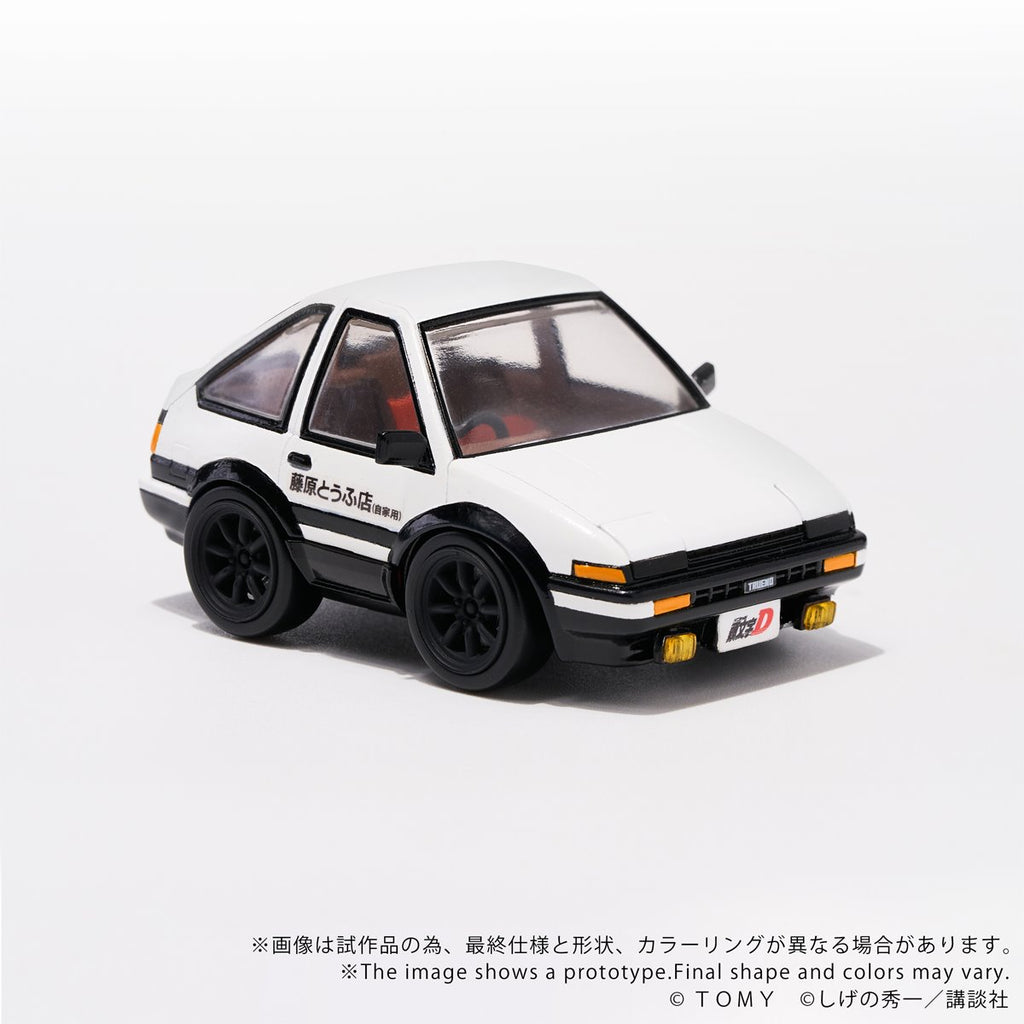 Initial D QV-05 Toyota AE86 TRUENO Q Village Model Kit Set