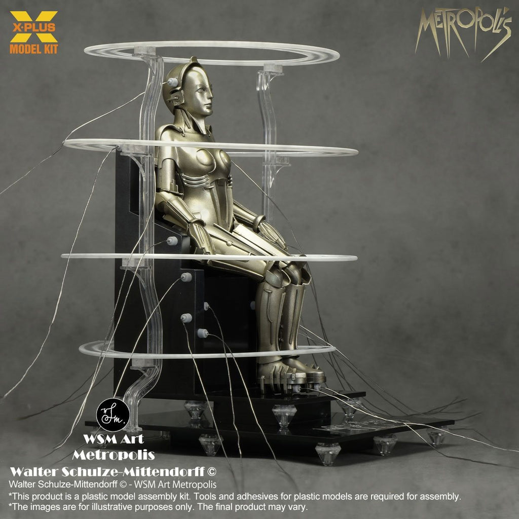 Metropolis Maschinenmensch Seated Version 1:8 Scale Model Kit