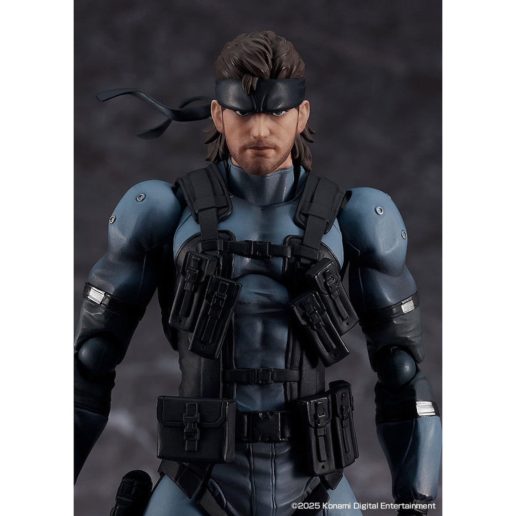 Metal Gear Solid 2: Sons of Liberty Solid Snake MGS2 Version Updated Edition Figma Action Figure