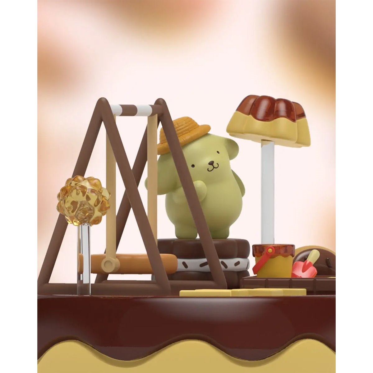 Kandyland: Sanrio Pompompurin Mini-Figure Diorama