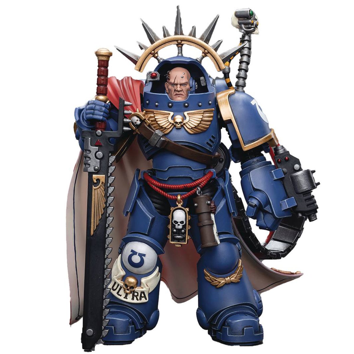 Joy Toy Warhammer 40,000 Ultramarines Captain in Gravis Armour 1:18 Scale Action Figure