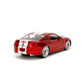 Bigtime Muscle 2010 Red Ford Mustang GT 1:24 Scale Die-Cast Metal Vehicle
