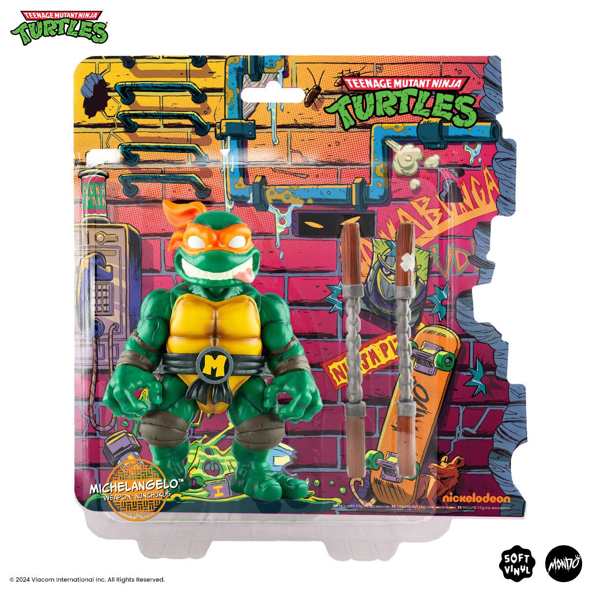 Teenage Mutant Ninja Turtles Michelangelo Soft Vinyl Figure