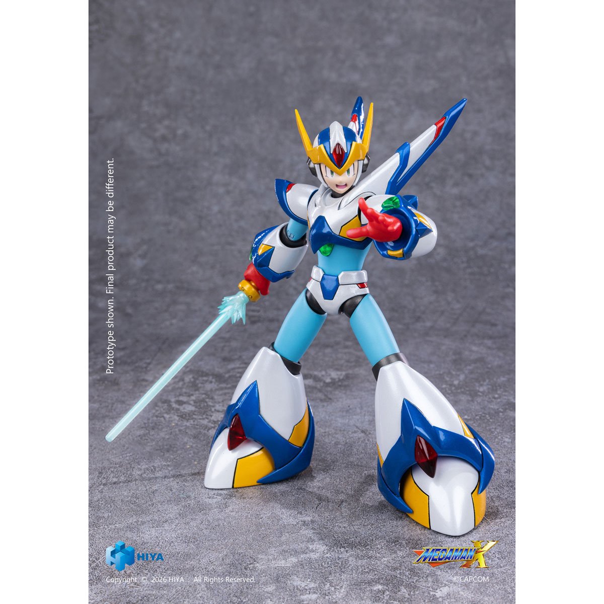 Mega Man X Falcon Armor Version Exquisite Basic Series None Scale 6-Inch Action Figure