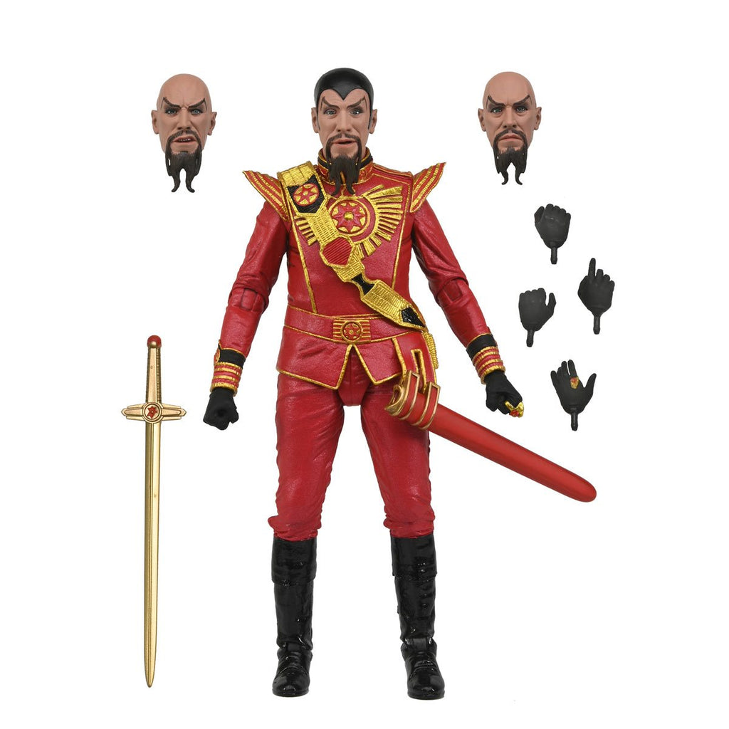 King Features Flash Gordon The Movie Ultimate Ming Red Military Outfit Version 7-Inch Scale Action Figure