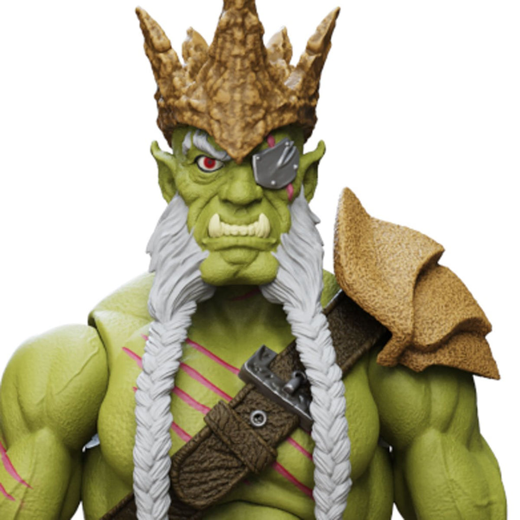 Vitruvian H.A.C.K.S. Fantasy Wave 8 Bur'Zagi Mighty Orc Sovran 1:18 Scale Action Figure