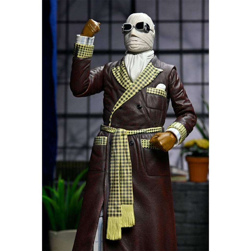 Universal Monsters Ultimate Invisible Man Figure Kemp House Color Version 7-Inch Scale Action Figure