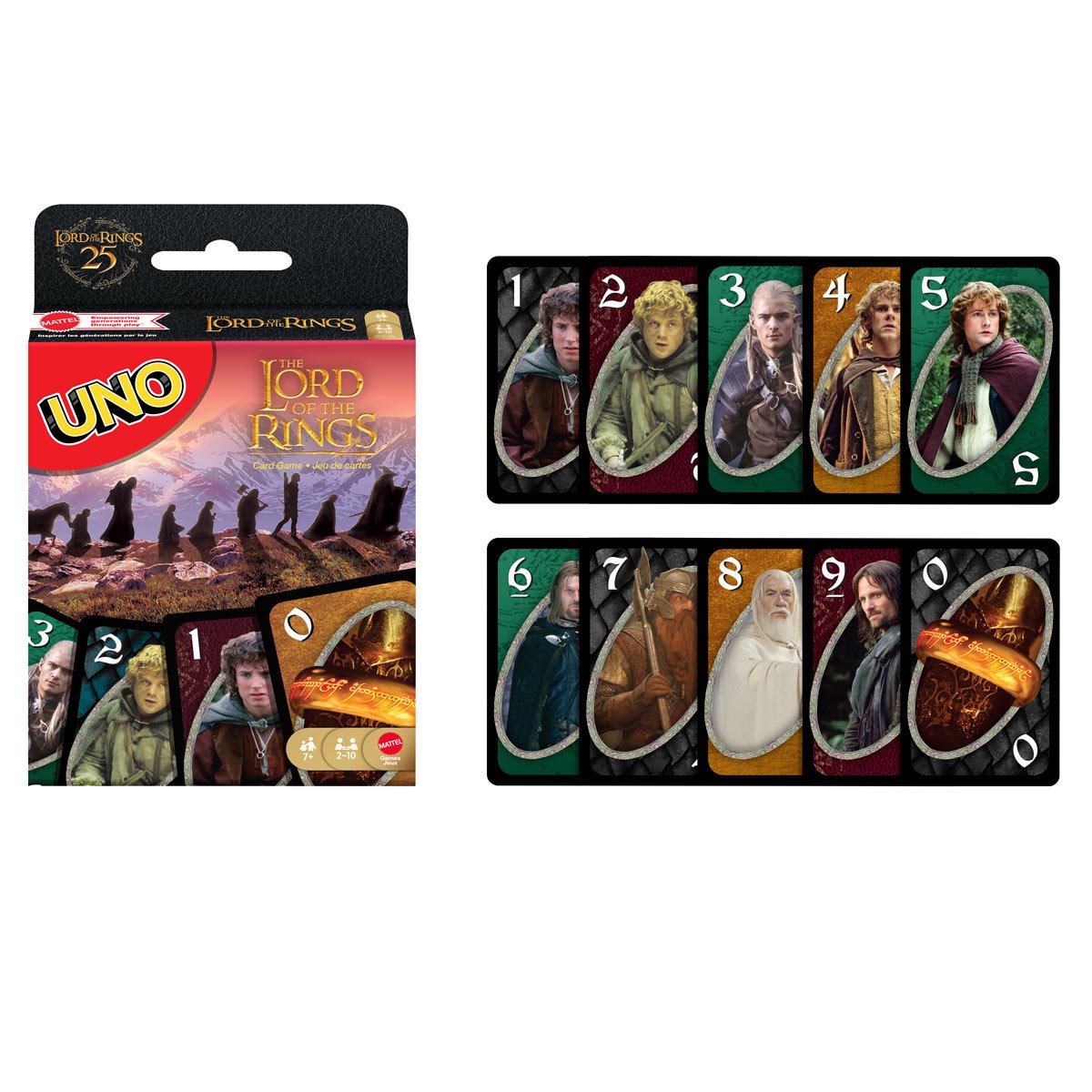 The Lord of the Rings UNO Card Game