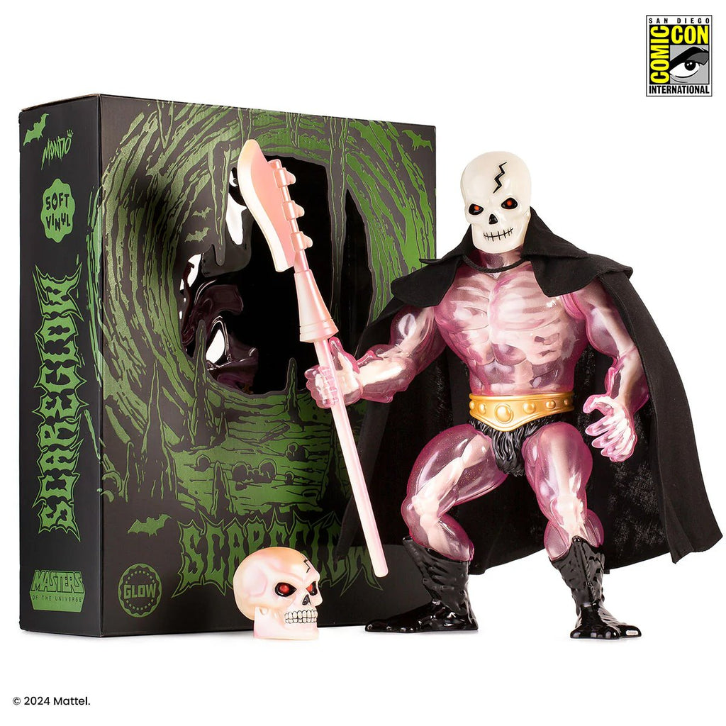 Masters of the Universe Scareglow Cherry Blossom Glow-in-the-Dark Soft Vinyl Figure - SDCC Exclusive
