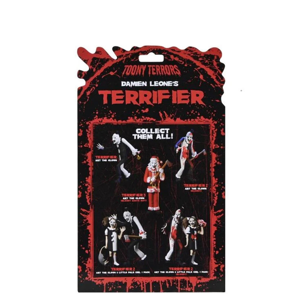Terrifier 3 Toony Terrors Santa Suit Art the Clown Bloody Version 6-Inch Scale Action Figure