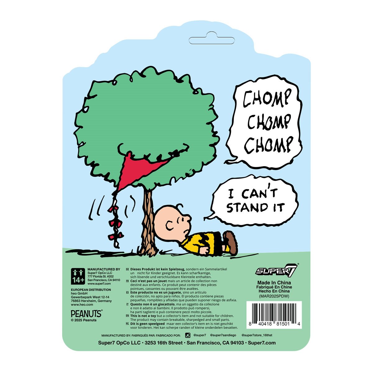 Peanuts Charlie Brown and the Kite-Eating Tree ReAction Figure