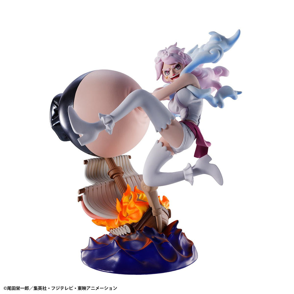 One Piece LOGBOX RE BIRTH Version Egghead 02 Petitrama Statue Case of 4