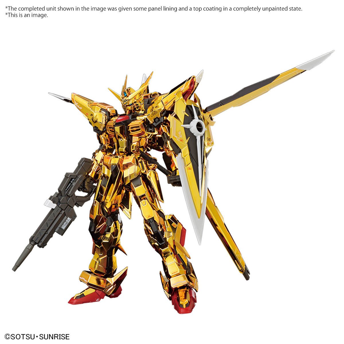 Mobile Suit Gundam Seed Destiny Akatsuki Gundam Oowashi Unit Real Grade 1:144 Scale Model Kit
