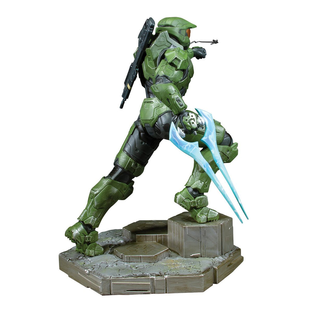 Halo Infinite: Master Chief With Grappleshot 10-Inch Statue