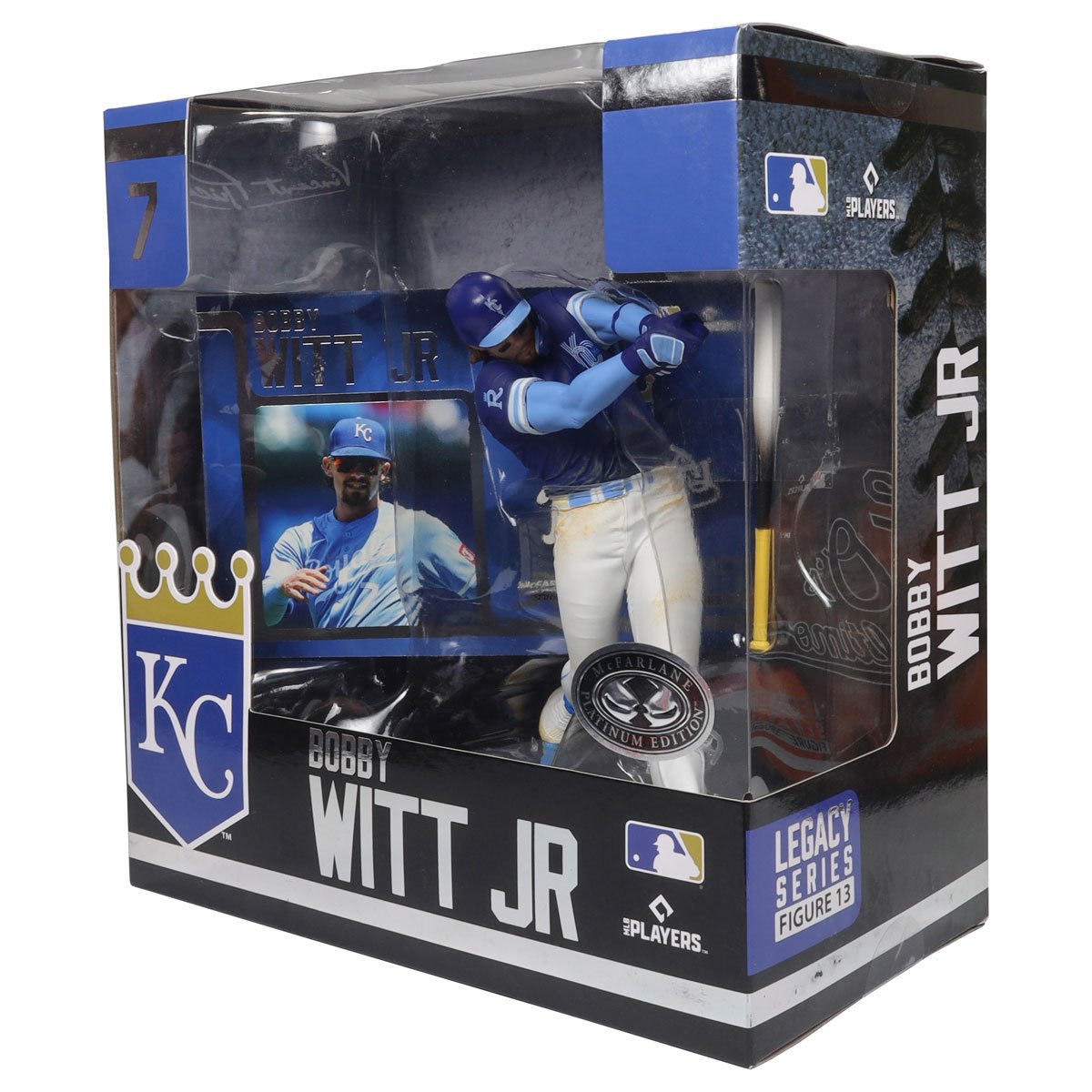 MLB SportsPicks Kansas City Royals Bobby Witt Jr. 7-Inch Posed Figure Case of 6