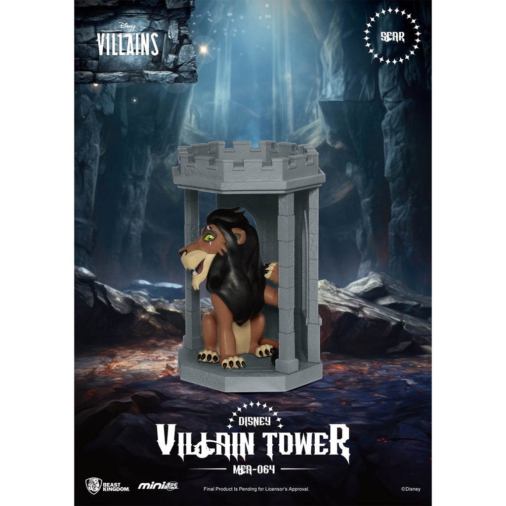 Disney Villains Tower Series MEA-064 Mini-Figure Blind Box Case of 6