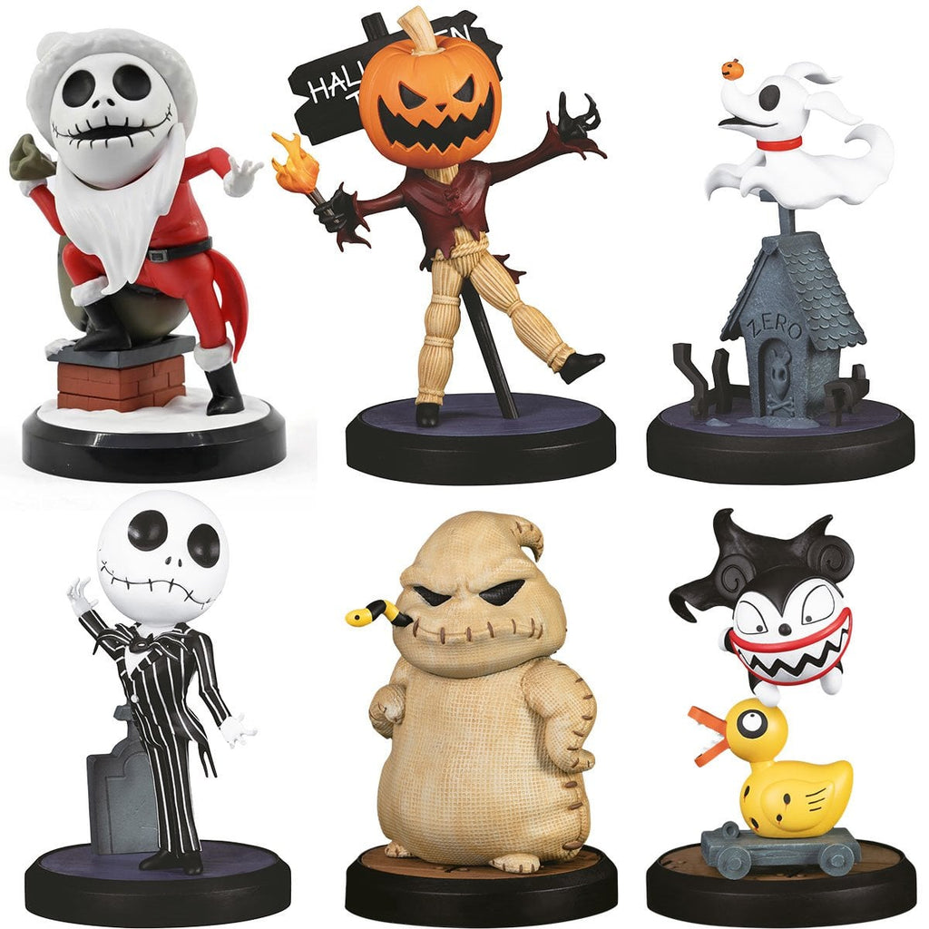The Nightmare Before Christmas HeroBox Classic Series Window Box Mini-Figure Case of 6