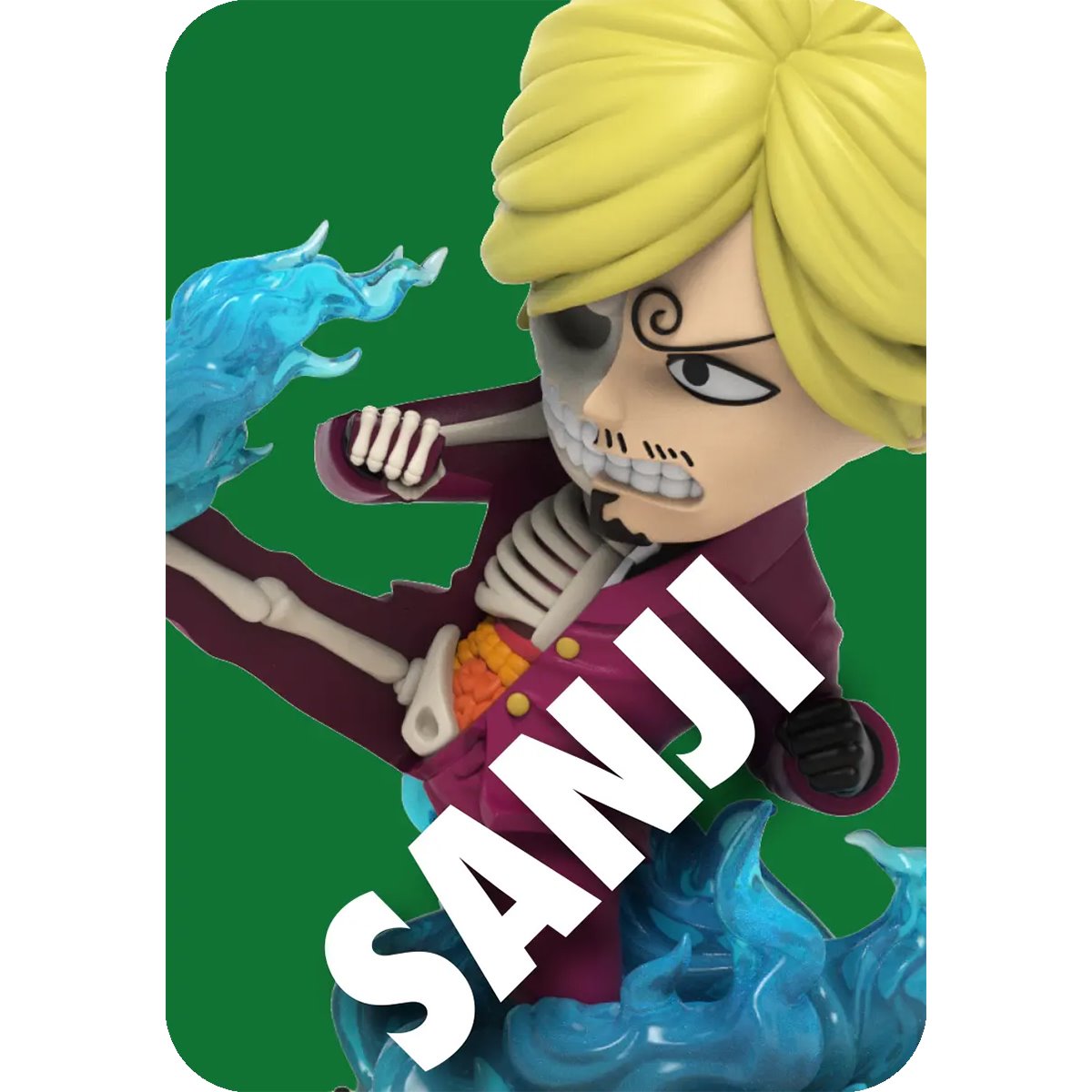 One Piece Series 7 Wano Arc Edition Freeny's Hidden Dissectibles Mini-Figure Display Tray of 6