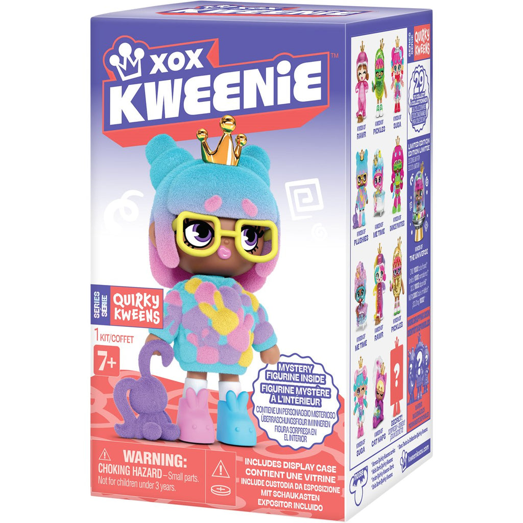 XOX Kweenie Quirky Mystery 4-Inch Figure Display Case of 11