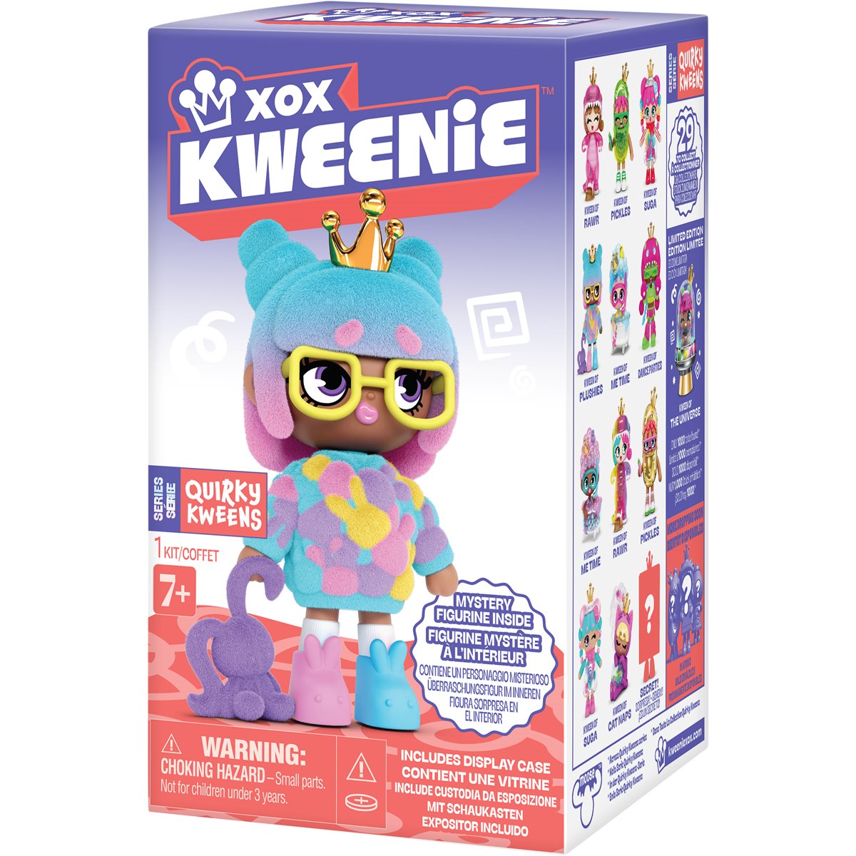 XOX Kweenie Quirky Mystery 4-Inch Figure Display Case of 11