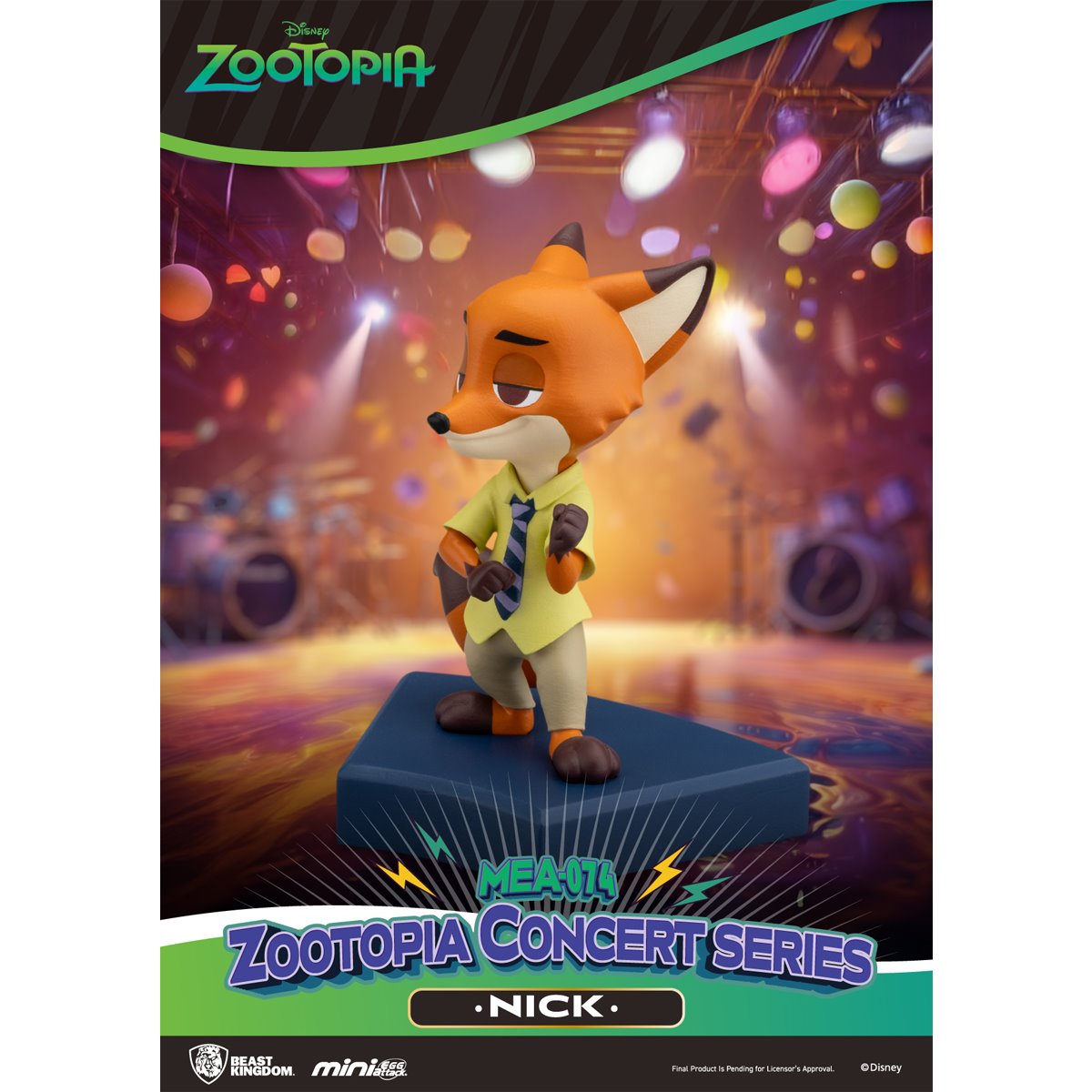 Zootopia Concert Series MEA-074 Mini-Figure Blind Box Case of 6