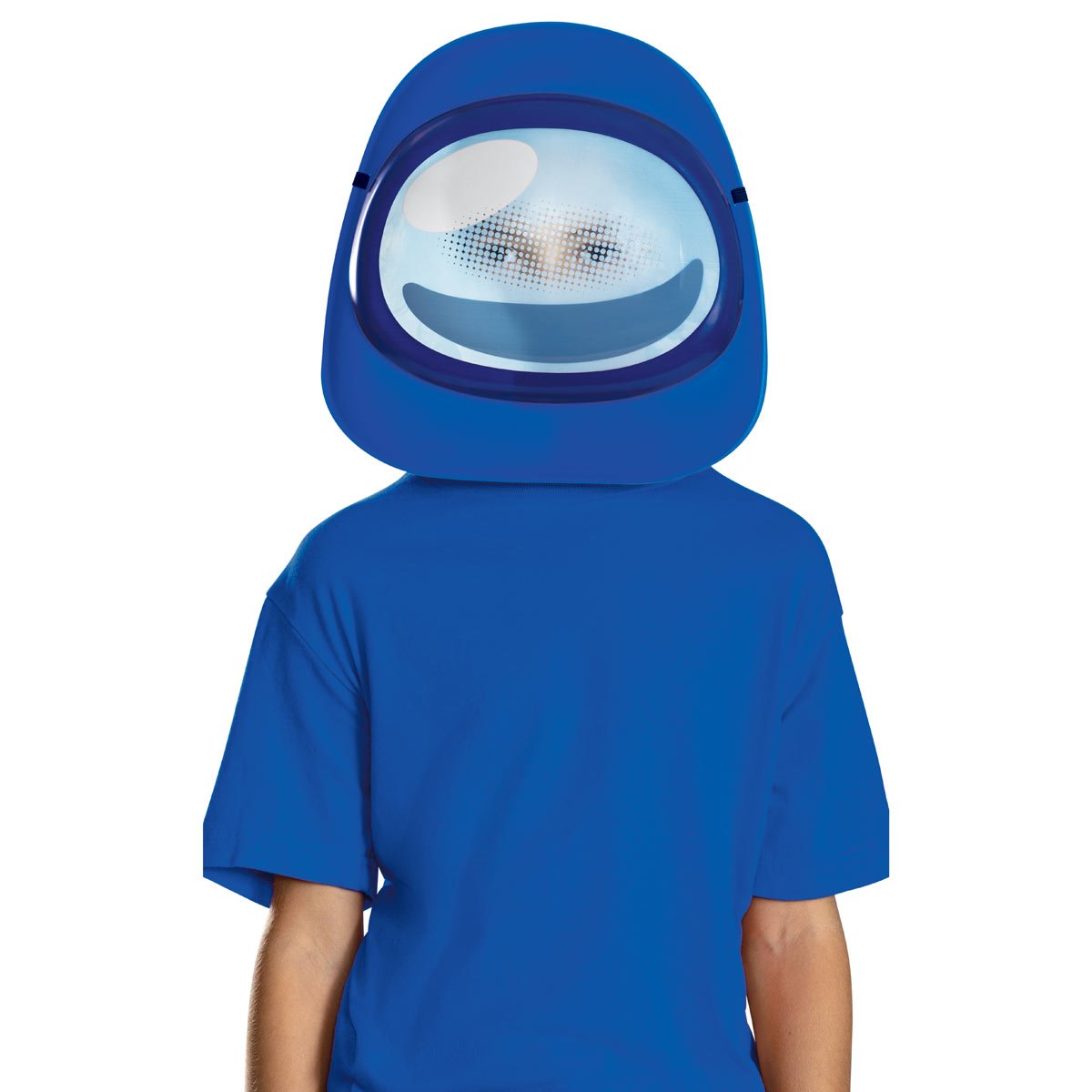 Among Us Blue Impostor Roleplay Mask