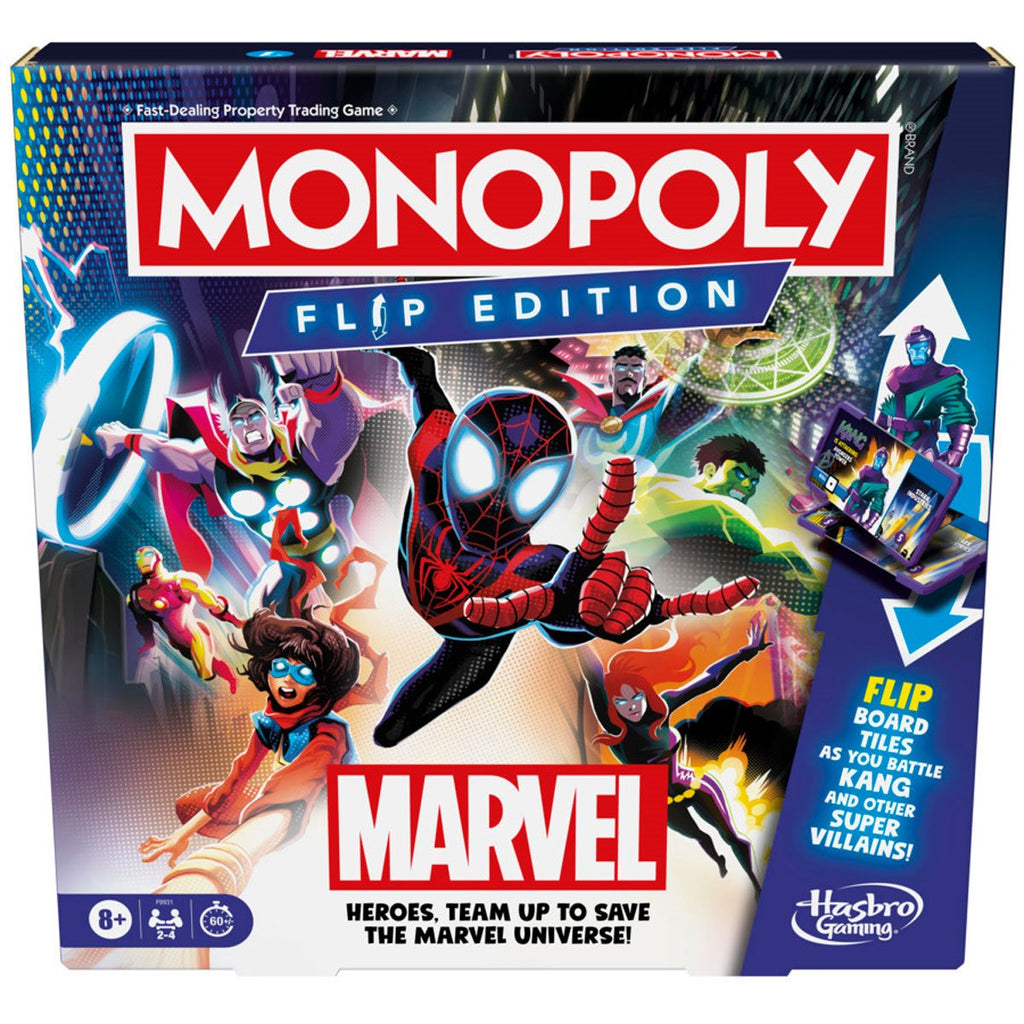 Marvel Monopoly Flip Edition Board Game