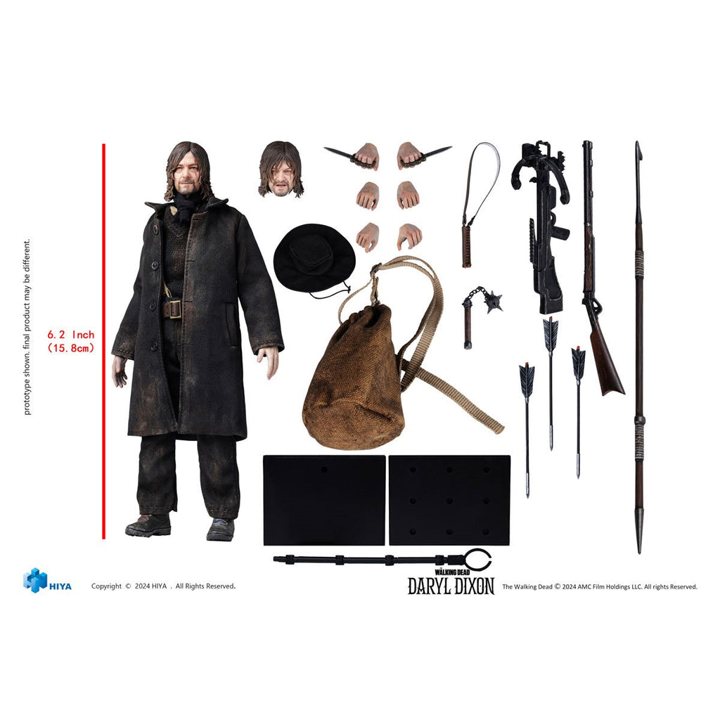 The Walking Dead Daryl Dixon Exquisite Super Series 1:12 Scale Action Figure
