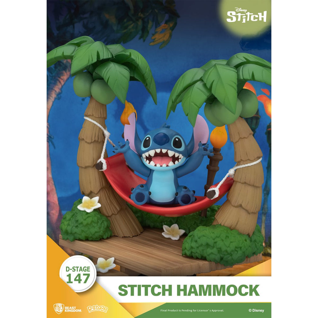 Lilo & Stitch Hammock DS-147 D-Stage Statue