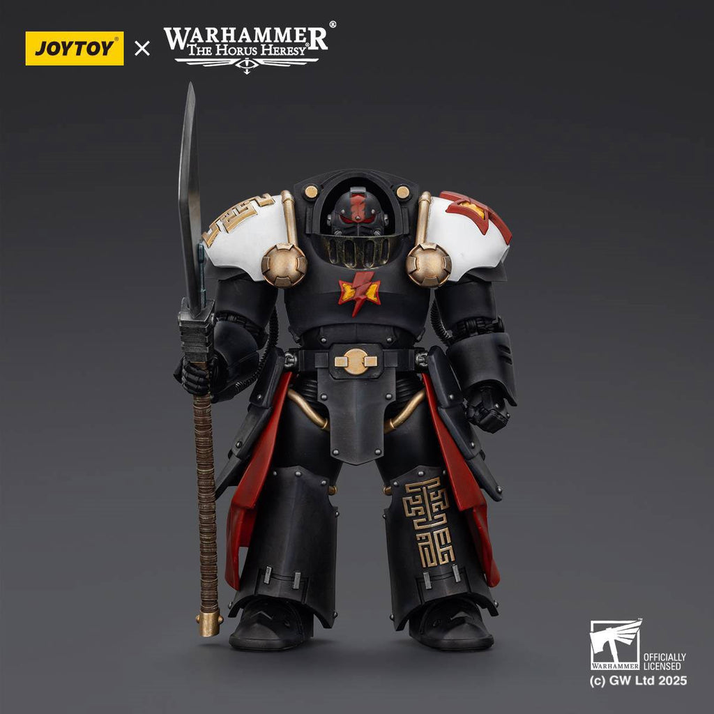 Joy Toy Warhammer The Horus Heresy White Scars Ebon Keshig Terminator 2 with Power Glaive 1:18 Scale Action Figure